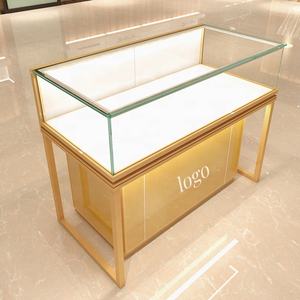 خزائن مخصصة من الفولاذ المقاوم للصدأ لعرض المجوهرات ومتاجر المجوهرات - Product Image 3