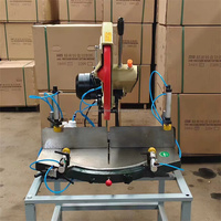 Scie à onglets en aluminium à alimentation automatique, machine de découpe de précision pour la fabrication de fenêtres et de portes