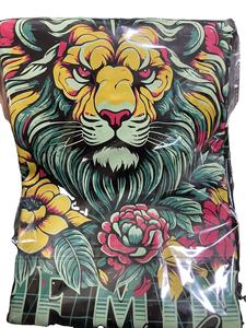 Camiseta de Alta Calidad 100% Algodón, Cuello Redondo, Manga Corta, Estampada, Estilo Casual Urbano, Talla Grande, 280 g/m², para Hombre - Product Image 4