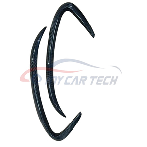 Para <span class=keywords><strong>Mercedes</strong></span> Benz Coupe <span class=keywords><strong>2022</strong></span> c292 <span class=keywords><strong>GLE</strong></span> fibra de carbono cuchillo lateral Canards Spoiler difusor parachoques trasero Bodykit - Product Image 1