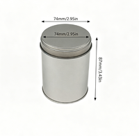 Fabricant de boîtes en fer blanc en gros OEM ODM – Boîtes rondes de qualité alimentaire multi-usages pour l'emballage de thé, noix et dattes