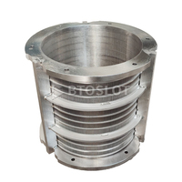 Cilindros de Filtro de Alambre de Acero Inoxidable con Ranuras Finas de 0.5 mm para Filtración de Alta Precisión