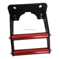 Kickscooter arrière pied Support Kit pour KUGOO M4 Pro Hitway H5 Scooter électrique fourche arrière pied étape pédale Support poignée barre partie