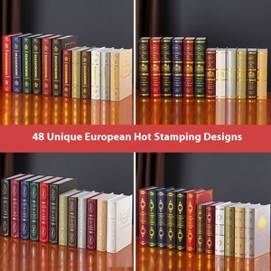 European Retro Style Hot Stamping <strong>Book</strong> Creative Paper <strong>Book</strong> <strong>Box</strong> Decoration for Photography Prop Media &amp; Stationery - Product Image 6