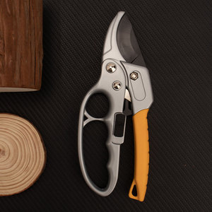 <b>Pruning</b> Shears Alloy Steel 10mm Max Cut Gray Yellow Handle For Fruit <b>Trees</b> Flower Gardening Landscaping <b>Tools</b> - Product Image 3
