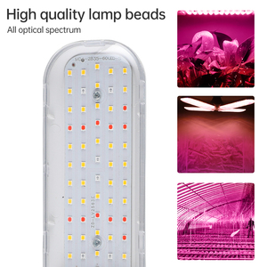 Nieuwe AC85-265V 20W/30W/40W E27 Lamp Gebaseerd Full-Spectrum Violet Licht Verstelbare Uv-Lamp Opvouwbare Led-Groeilampen Voor Kamerplant - Product Image 4