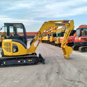 En Stock, Excavadora Usada Komatsu PC55 Mini, Modelo 2019, Motor, Bomba, Engranajes y Rodamientos Japoneses Certificados - Product Image 2
