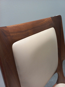 Silla de Comedor de Madera de Nogal Sólido de Lujo, Artesanía Tradicional, Asiento Moderno para Hogar, Restaurante, Hotel, PISANO - Product Image 4