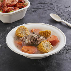 Recipiente desechable Biodegradable para alimentos, respetuoso con el medio ambiente - Product Image 4