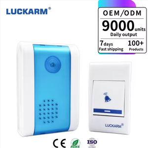 Timbre Inalámbrico Apto para Múltiples Escenarios con 32 Tonos <span class=keywords><strong>de</strong></span> <span class=keywords><strong>Llamada</strong></span>, Resistente al Agua y Fácil <span class=keywords><strong>de</strong></span> Instalar, Timbre Inalámbrico para el Hogar - Product Image 1