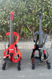 Conjunto completo de violín eléctrico de 4 cuerdas sólido de alta calidad con varios estilos y colores - Product Image 5