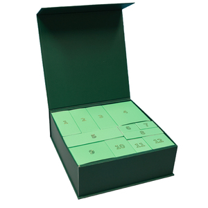 <span class=keywords><strong>Calendrier</strong></span> <span class=keywords><strong>de</strong></span> <span class=keywords><strong>l</strong></span>'<span class=keywords><strong>Avent</strong></span> personnalisé en carton avec tiroirs, 7/12/24 jours, recyclable, cadeau <span class=keywords><strong>de</strong></span> luxe, laminage mat, éponge - Product Image 5