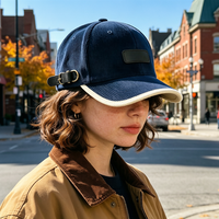 Casquette de baseball personnalisée en velours côtelé avec patch en cuir et visière en corde, style vintage premium, unisexe, vente en gros, avec sangle à boucle