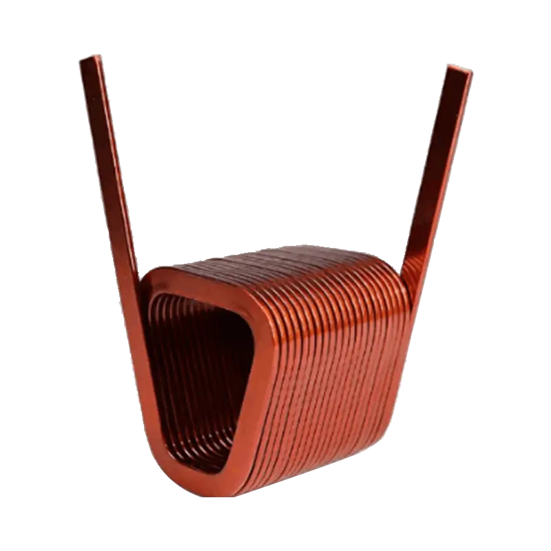 Spring Manufacturer Copper Flat Wire Inductor Air Core Inductor Coils