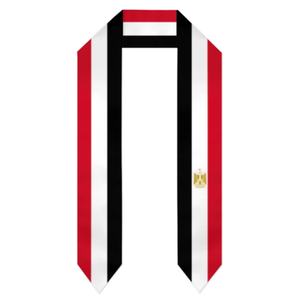 Écharpe de remise de diplôme personnalisée avec drapeau de la RDC, pour l'équipe nationale de football, pour les étudiants internationaux - Product Image 5