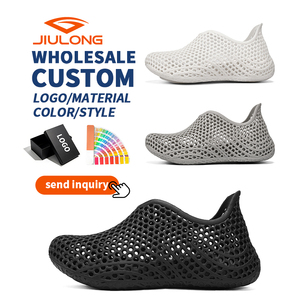 <span class=keywords><strong>Chaussures</strong></span> décontractées légères et respirantes à enfiler pour hommes et femmes, avec logo personnalisé imprimé en 3D, motif treillis ajouré, pour la marche 2026 - Product Image 1