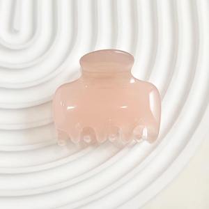 DZ Pince à cheveux en acétate solide de 5 cm, nouvelle conception de haute qualité, pinces léopard écologiques, épaisseur de 4 mm pour un usage quotidien - Product Image 5