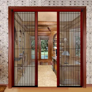 दरवाजे और खिड़कियों के लिए होटल में उपयोग के लिए उच्च गुणवत्ता वाले एल्यूमीनियम मिश्र धातु फ्रेम आधुनिक डिजाइन DIY मच्छरदानी