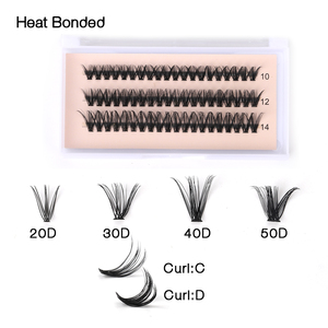 SP EYELASH 20D 100D Individual <strong>Cluster</strong> Lshes D Curl Pre-Cut Segment Thick Eyelash Extension Kit Fluffy Diy <strong>Lash</strong> <strong>Clusters</strong> - Product Image 5