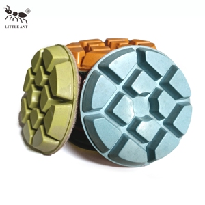 Disques de meulage en résine diamantée LITTLE ANT 3 4 pouces 80 mm pour le polissage des sols en granit et marbre, abrasifs, compatibles avec les meuleuses de table OEM - Product Image 1