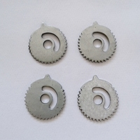 Pièces en tôle découpées au laser CNC sur mesure en acier inoxydable et aluminium, embouties, durables, avec revêtement en poudre de cuivre poli, OEM