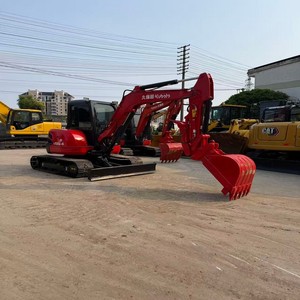 Mini-excavatrice d'occasion certifiée EPA pour U55-4, 5 tonnes, avec moteur, boîte de vitesses et moteur électrique - Modèle 2016, puissance 37 kW - Product Image 3