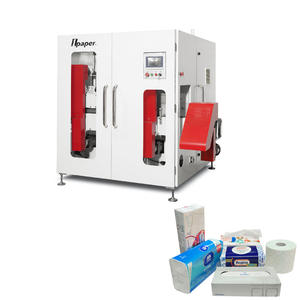 Europese Standaard Automatische Gebruikte Servet Machines Tissuepapier Productielijn Gezichtsdoekjes Papier Omzetten Machines Op Papier - Product Image 4