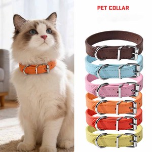 ปลอกคอสัตว์เลี้ยง IStapromo กันน้ำ ทนทานต่อการสึกหรอ ปลอกคอสุนัข ปลอกคอแมว สำหรับสุนัขขนาดเล็กและขนาดกลาง ทำจากหนัง PU ลายจุด - Product Image 3