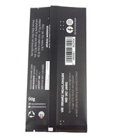 Petite pochette minuscule imprimée personnalisée sac scellé à l'arrière de l'emballage alimentaire de mini bonbons en aluminium résistant aux enfants