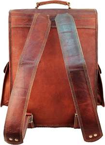 Sac à dos en cuir véritable pour femmes et hommes Sac à dos en cuir et sac à dos en cuir pour ordinateur portable pour femmes - Product Image 3