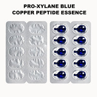 Sérum Visage en Capsules Bio Vegan Anti-Âge et Anti-Rides au Pro-Xylane et Peptide de Cuivre Bleu, Hydratant et Apaisant