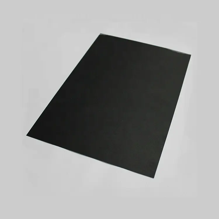PVC硬質フィルム1mm透明アセテートシート薄い黒マットPVCシート