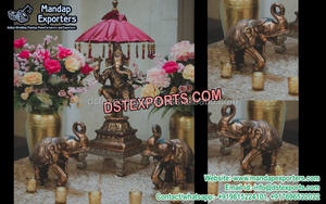 Fascinante Decoración Moderna para Entrada de Boda India, Decoraciones de Fibra de Vidrio para Eventos y Escenarios con Color y Tamaño Personalizados - Product Image 3