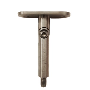 ייצור מקצועי 304 316 נירוסטה קיר נירוסטה רכוב תמיכה נשלפת למעקה מדרגות מרובע - Product Image 1