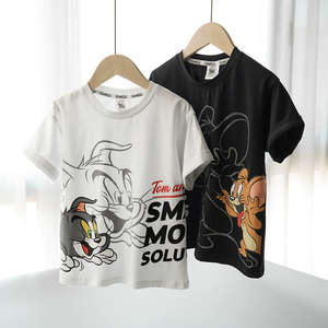 2025 XS Mới Giản Dị Trẻ Em Của Phim Hoạt Hình T-Shirt Chàng Trai & Cô Gái Mỏng Ngắn Tay Mùa Hè Hàng Đầu Cộng Với Kích Thước <span class=keywords><strong>Jerrry</strong></span> Quần Áo - Product Image 6