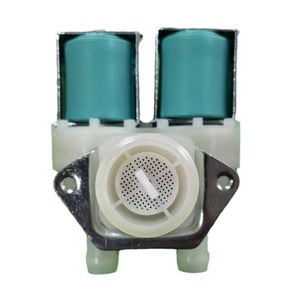 Válvula Solenoide Vertical de 90 Grados, Estilo Europeo, de Nylon 6/8, Una Entrada y Dos Salidas, para Entrada de Agua, Pieza para Electrodomésticos de Lavandería - Product Image 4