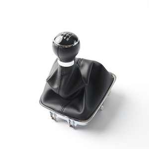 Poignée de levier de vitesse en cuir pour Volkswagen Tiguan, transmission manuelle - Product Image 3