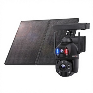 Cámara de Vigilancia SECTEC para Exteriores, Panel Solar de 20W, Imagen <span class=keywords><strong>HD</strong></span> de 6MP, Lente Dual, Zoom 20X, Wifi y 4G, Versión Europea - Product Image 1