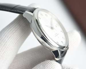 Montre-bracelet classique minimaliste pour homme avec mouvement à micro-rotor, montres mécaniques automatiques en cuir, affichage du cadran Miyota - Product Image 3