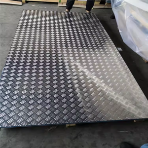 Hot Sale Prime Alloy Gemusterte Tritt platte Geprägte strukturierte rutsch feste Metallblech boden Wand platte Aluminium karierte Platte - Product Image 2