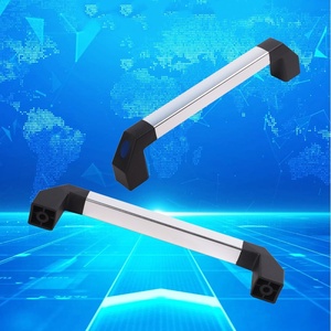 Aluminum Alloy Square Cabinet Handle for Industrial CNC Numerical Control Machine for Wardrobe <b>Drawer</b> Living Room Hotel Gym - Product Image 6