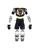 Équipement de hockey sur glace et roller : Casque, protège-tibias, coudières, protège-épaules, pantalon de hockey, gants de hockey