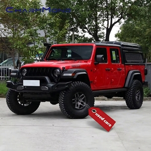 JEEP Gladiator d'occasion 2024, modèle 2024, haute performance, tout-terrain, moteur turbo 3.6L, conduite à gauche, toit ouvrant panoramique, véhicule rouge - Product Image 1