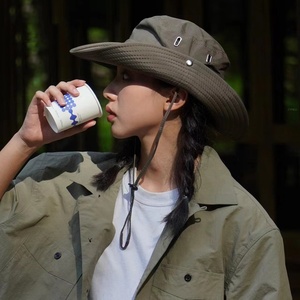 Nuevo Sombrero de Sol de Ala Ancha para Hombre - Sombrero de Pesca, Senderismo y Escalada Impermeable con Protección UV, Estilo Safari, para Verano y Actividades al Aire Libre, Talla Grande - Product Image 1