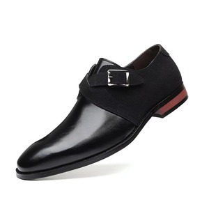 Nuevo Modelo 2015, Zapatos Formales de Cuero con Suela de Goma para Hombre, Transpirables, Sin Cordones, para Oficina y <span class=keywords><strong>Carrera</strong></span> Profesional, Talla Grande, Color Sólido - Product Image 6