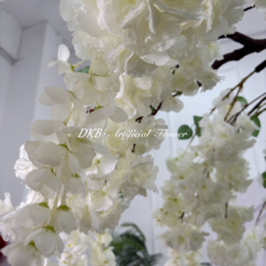 Flores Artificiales para Techo de Boda, Guirnalda Floral de Glicinia Colgante para Decoración de Techo de Eventos de Hotel - Product Image 4