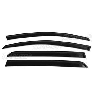 4PCS Front Car Window Wind Sun <b>Rain</b> Visor <b>Deflectors</b> Tinted Windows Shield for VW Golf 6th Gen MK6 2009 2010 20112012 2013 - Product Image 5