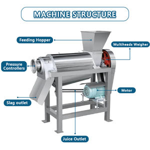 Commercial En Acier Inoxydable Électronique Électrique Petite Pastèque pomme Grenade Ananas <span class=keywords><strong>Tomate</strong></span> Mûrier Jus Presse-agrumes Machine - Product Image 3
