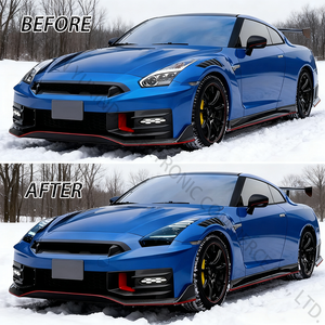 Cụm đèn pha <span class=keywords><strong>LED</strong></span> tự động SINDAR dành cho Nissan GT-R GTR R35 2009-2023 2024 2025 Bán buôn MỚI Phụ kiện đèn pha độ - Product Image 2