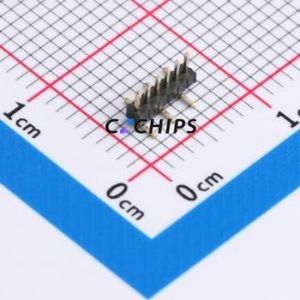 PZ1.0-UL2D-6A Pin Header SMD,P=1mm Connector ( Pin Structure: 1x6P )( Pitch: 1mm )( Round Pin / Square Pin: Pin Header ) - Product Image 1